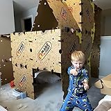 Make-A-Fort Building Kit - Create Giant Indoor Forts for Kids - Screen-Free Creative Play - Durable, Reusable - Made in USA