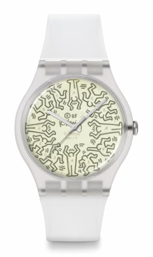 Swatch Unisex Casual Watch Transparent Bioceramic Quartz from The Archive