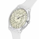 Swatch Unisex Casual Watch Transparent Bioceramic Quartz from The Archive