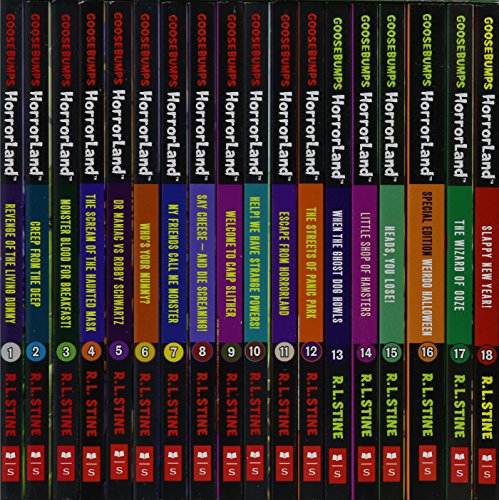 Goosebumps Horrorland Collection By R L Stine 18 Books Collection Set Pack