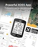 XOSS G Gen2 GPS Bike Computer Wireless with Mount, Bluetooth IPX7 Waterproof Cycling Computer, Rechargeable Bicycle Speedometer Odometer with 2.2 inch LCD Screen, 28 hrs Long Battery Life