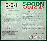 Spoon Juice 5-0-1 Liquid Lawn and Yard Fertilizer (1 Gallon Covers 42,666 Square Feet @ 3oz per 1k sq ft) with Bio Stimulants, Humic Acid and Sea Kelp