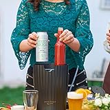 GREEN HOUSE COCKTAIL AND DRAFT BEER DISPENSER - Converts Any Type of Can, Bottle Beer or Juice into Beer Cocktail or Tap Draft Beer with Ultra Fine Foam to keep taste longer.