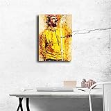 Liam Gallagher Decorative Painting Art Poster Picture modern Home Bedroom HD Print Kitchen Office Framed or Unframed (16x24inch framed)