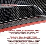 HYPERSPEED Real Carbon Fiber Trunk Spoiler Wing Lip kit Rear Lip kit OE-Style Fit for 2011-2016 Scion tC, Car Mods Exterior Accessories, Auto Body Kit Replacement Parts Assembly