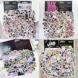 Kpop Stray Kids 380 Pcs Stickers Vinyl Laptop Lugguage Sticker Pack for Phone, Water Bottle, Laptop, SKZ Fans Decoration Gifts