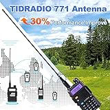 BaoFeng Radio UV-5R 8W Ham Radio (6 Pack) 144-148Mhz/420-450Mhz + 1pcs TIDRADIO Driver Free Programming Cable + 12pcs 1800mAh Batteries BaoFeng Walkie Talkie