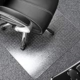 Floortex Cleartex Ultimat Polycarbonate Chair Mat for High Pile Carpets, 60 X 48, Clear