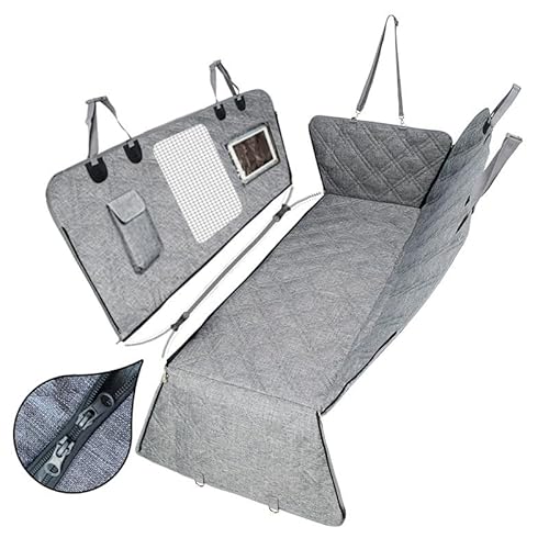 ZHAXI Pet Mats for Car for Large Dogs, for Toyota Verso Facelift Verso-s Facelift Vitz Voltz Voxy Wigo, Cargo Liner Dog Seat Covers Dog Hammock for Car Backseat Car Accessories for Pet,C