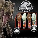 Pop Ups! Jurassic World Lollipop Holder | Gift for Halloween, Jurassic Park Fans | Bulk Set of 12 | Lollipops Included