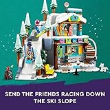 LEGO Friends Holiday Ski Slope and Café 41756 Building Toy Set, Creative Fun for Ages 9+ with 3 Mini-Dolls and Lots of Accessories, A Gift for Kids Who Love Snow Sports or Role Playing