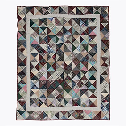 Patch Magic Kaleidoscope Throw 50"X 60"