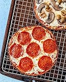 OUTER AISLE Cauliflower Pizza Crusts | Italian | Keto, Gluten Free, Low Carb Versatile Cauliflower Pizza Crusts | 5 Pack | 10 Crusts