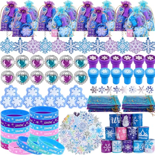 Mepmela Frozen Party Favors, Frozen Birthday Party Supplies - Frozen Decorations Goodie Bags Fillers for Girls Kids Pinata Fillers