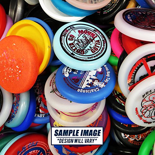 Little Flyer Misprint Disc Golf Mini Marker 25-Pack - 3.75" Spyral [Colors and Stamp Artwork Will Vary]