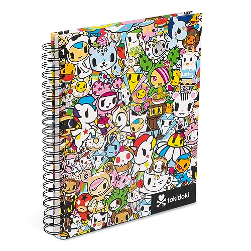 Tokidoki Sketchbook with Spiral Hardcover Blank Sketch Book, 9 X 11-Inches