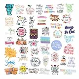 Quote Stickers, Positive Stickers 200Pcs Motivational Waterproof Vinyl Stickers for Water Bottle Hydroflasks Laptops Computers Vision Board for Women Adults Students Teachers Teens