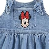 Disney Minnie Mouse Baby Girls Denim Jumper Dress and Jersey Top for Infants